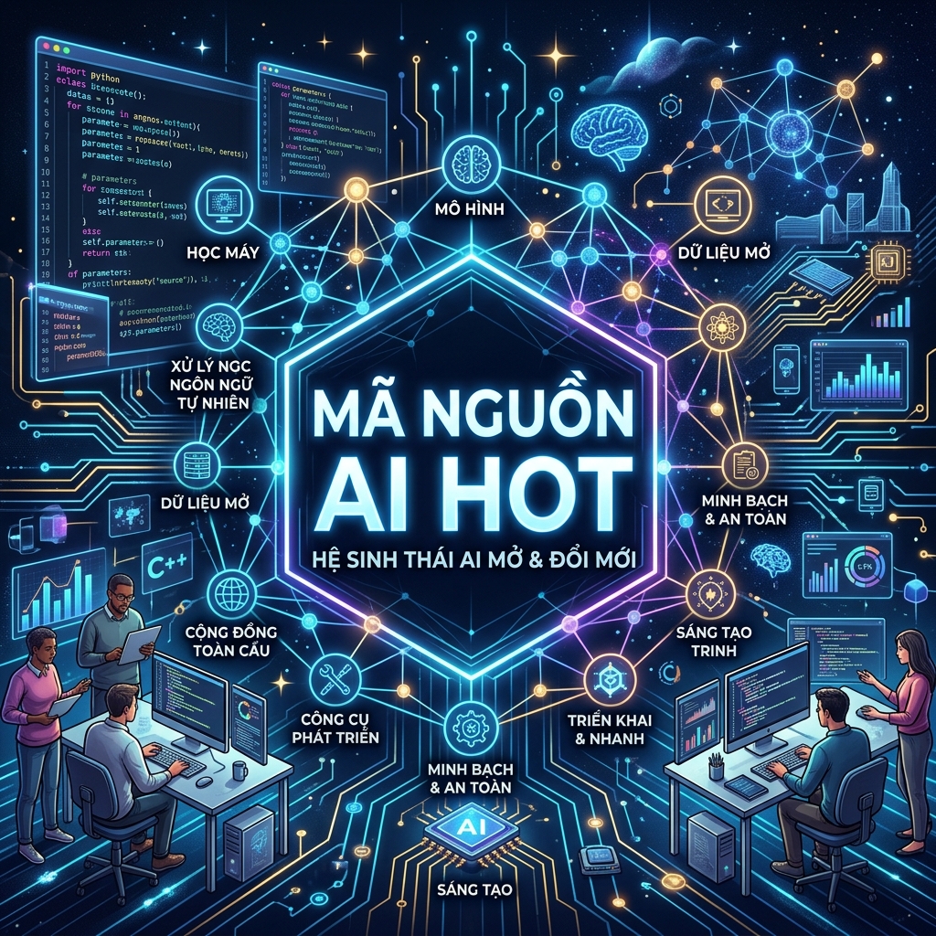 Top 5 Mã Nguồn Mở AI Trending Trên GitHub Tuần Này: Giải Quyết Triệt Để Những Nỗi Đau Nào?