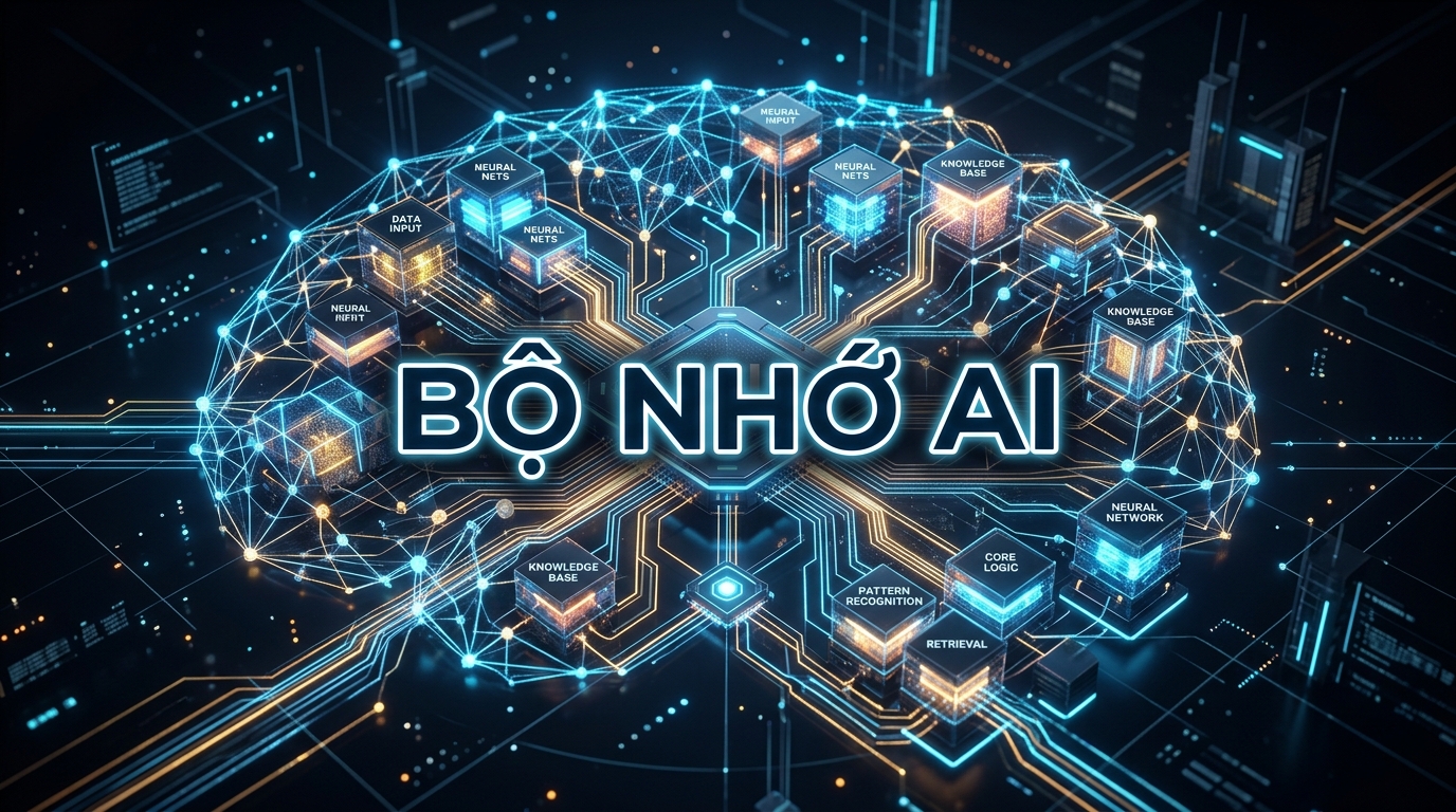 Kiến Trúc Bộ Nhớ AI Agent 2026: Giải Mã 'Bộ Não Dài Hạn' Giúp Nhân Viên Số Không Còn Quên Thông Tin Vận Hành