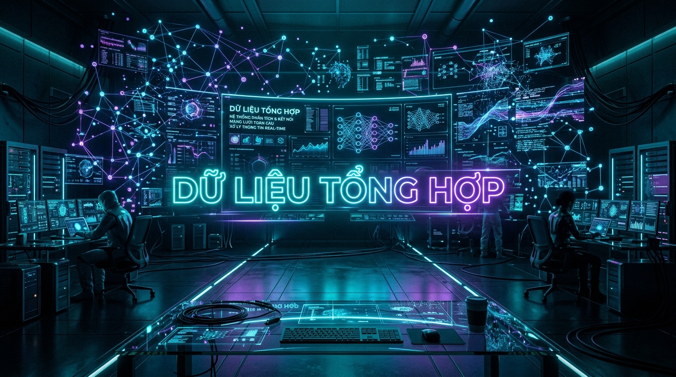 Kỷ Nguyên Synthetic Data 2026: Giải Bài Toán Khan Hiếm Dữ Liệu Huấn Luyện Và Bảo Mật Tuyệt Đối Cho Doanh Nghiệp