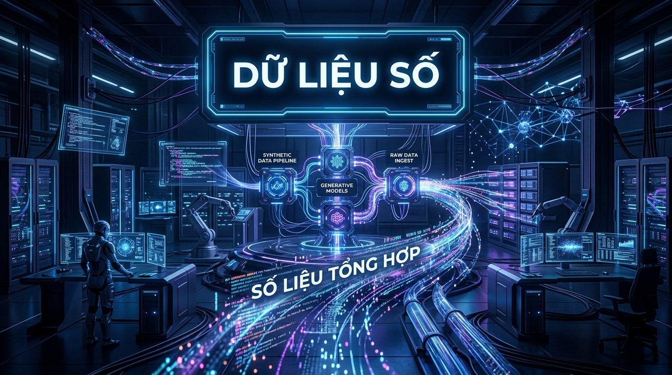 Kỷ Nguyên Synthetic Data 2026: Đột Phá Dữ Liệu Tổng Hợp Xóa Bỏ Điểm Nghẽn Bảo Mật Và Nâng Cấp Mô Hình AI Doanh Nghiệp